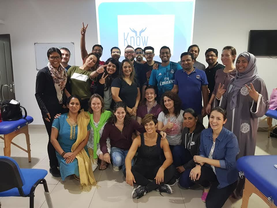 Bala with the March 2018 COMT Part 4 course group and tutor